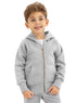 Grey kids SW-Zipper